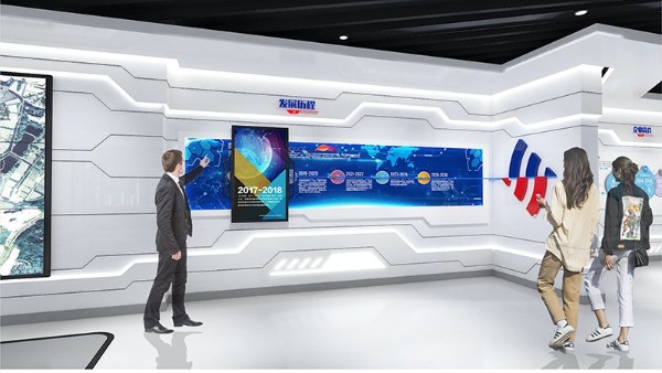 双屏联动：揭秘展厅中的科技魔法！