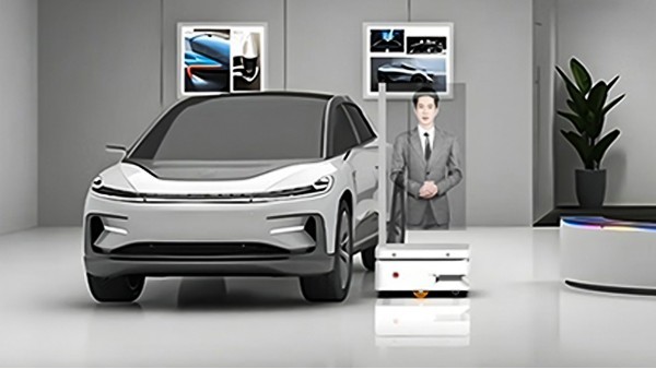 OLED透明屏AI数字人惊艳亮相，开启人机交互新时代