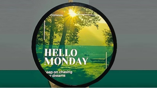 异形广告机的秘密，普通机器比不了！