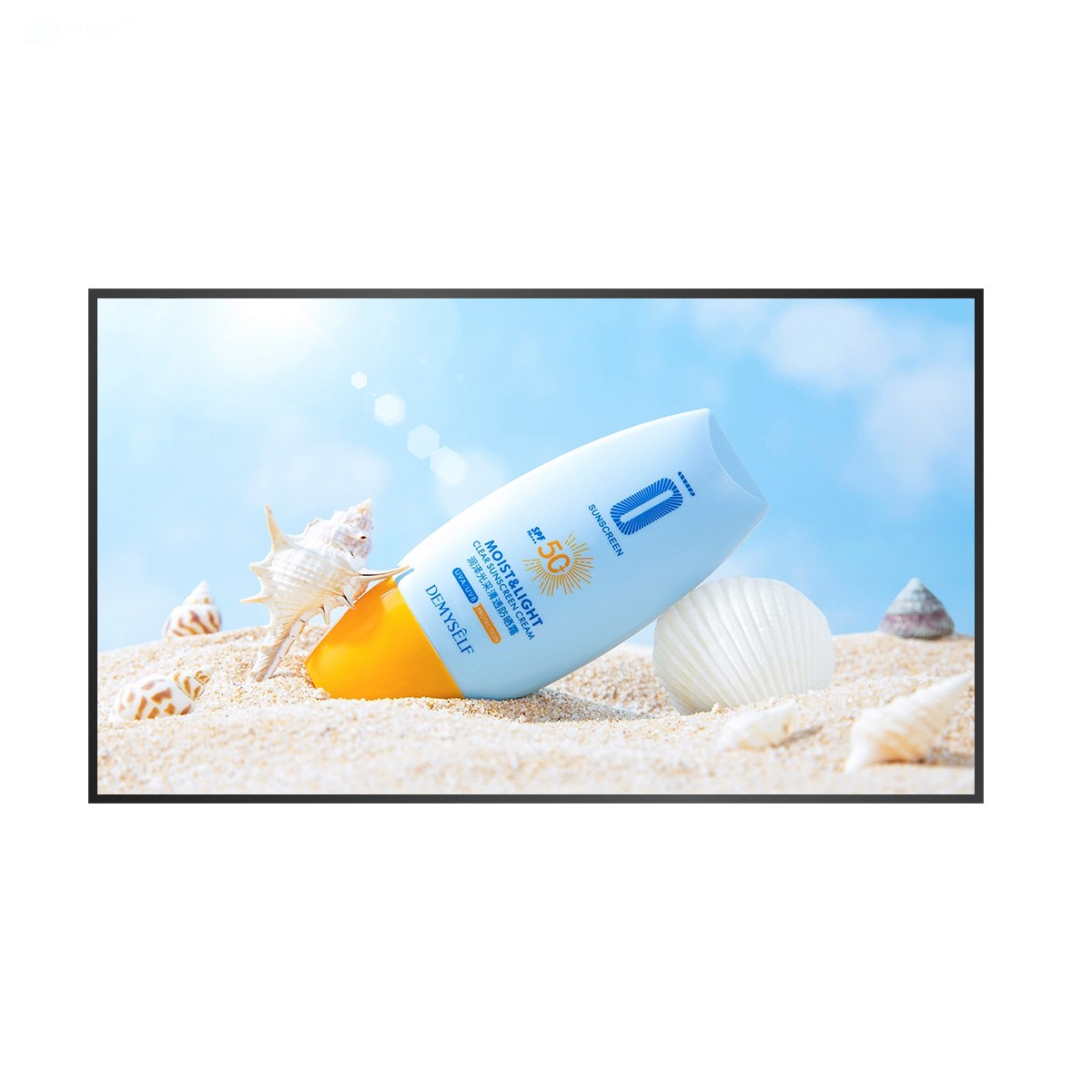 100寸超薄灯箱屏广告机