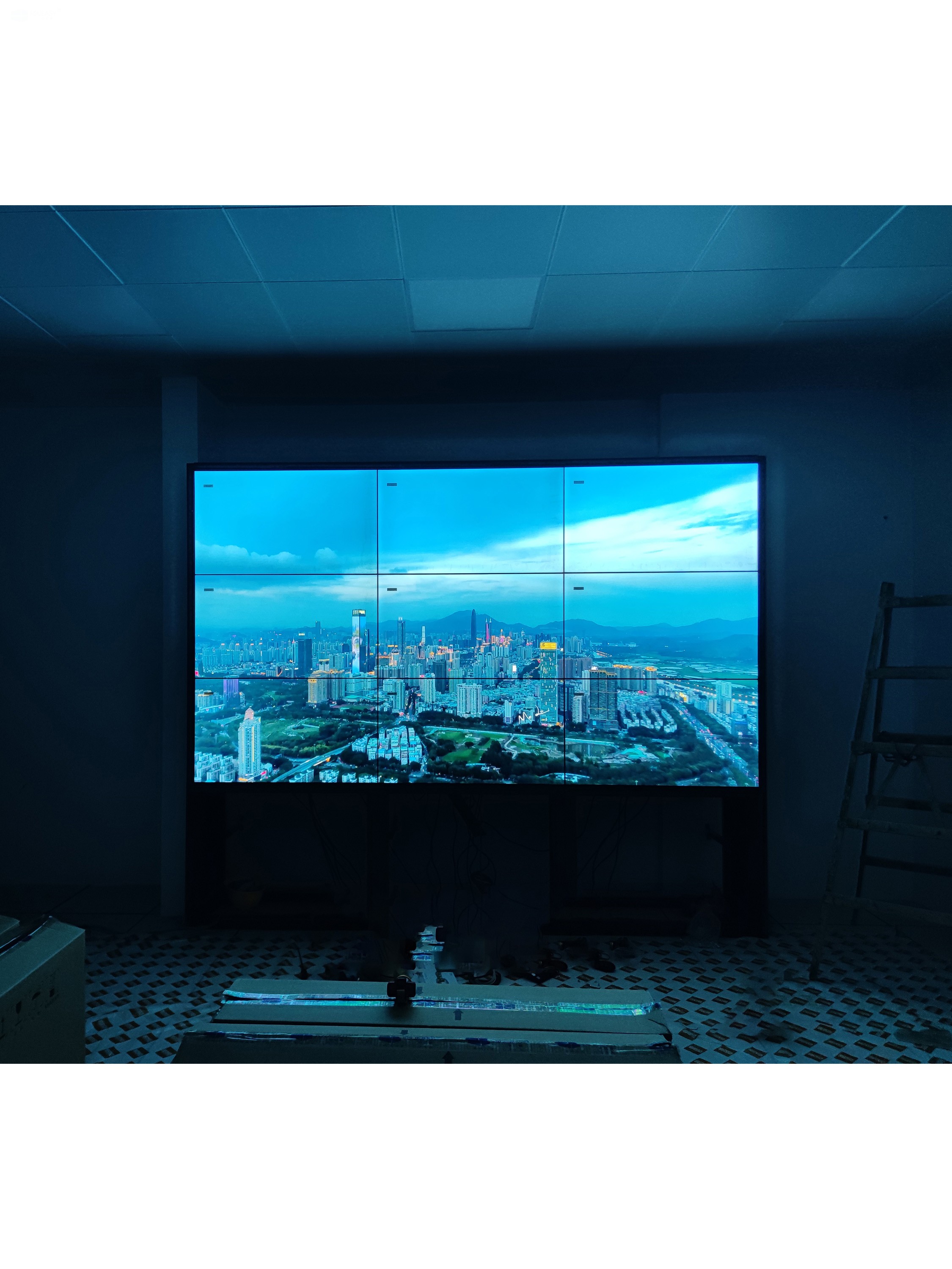 中亿睿拼接屏南山府花园打造智能营销中心