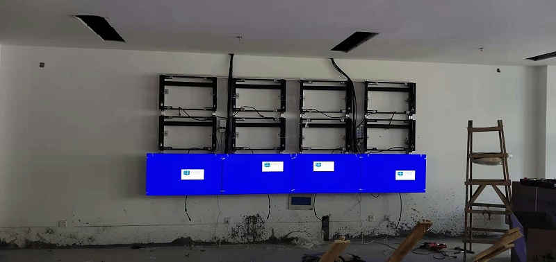 液晶拼接屏液压前维护安装方式