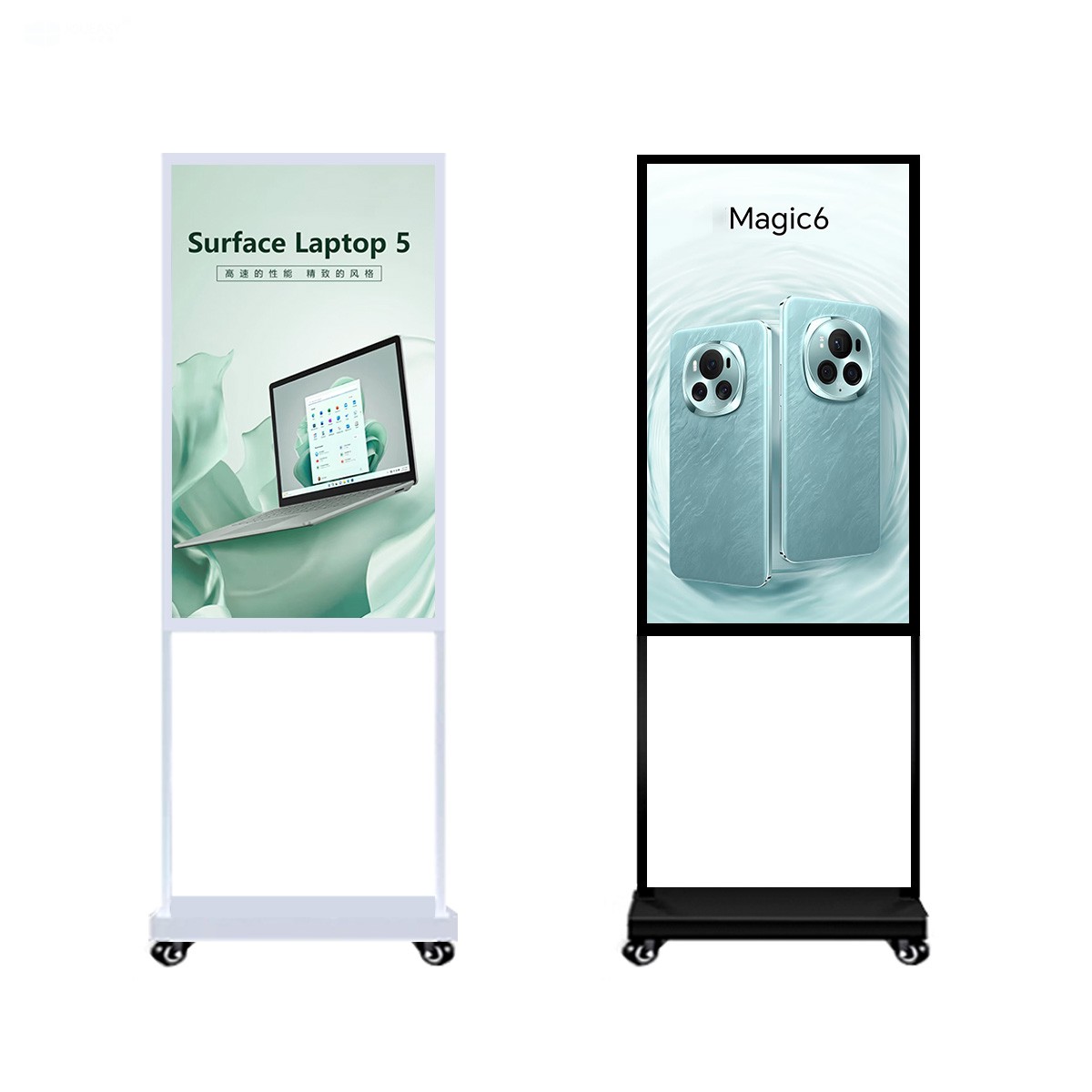 55寸立式双面广告机